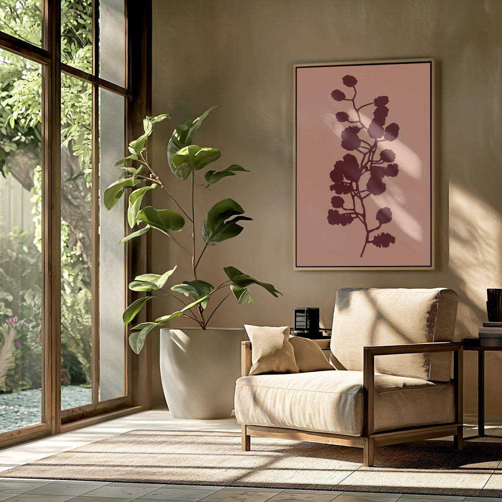 Floral Silhouette 1 | Poster