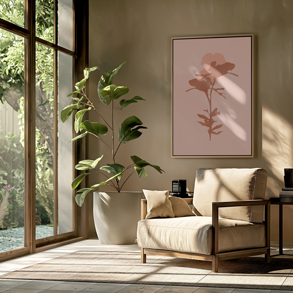 Floral Silhouette 7 | Poster