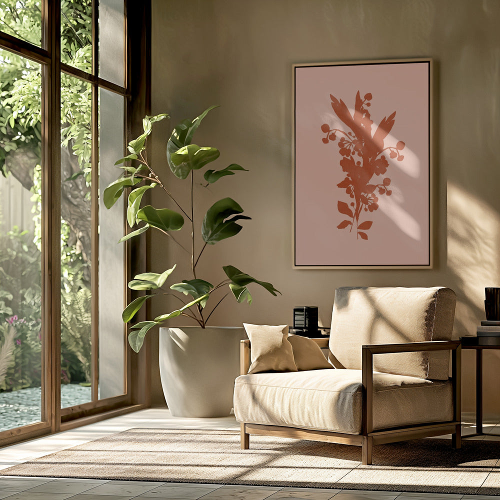Floral Silhouette 8 | Poster