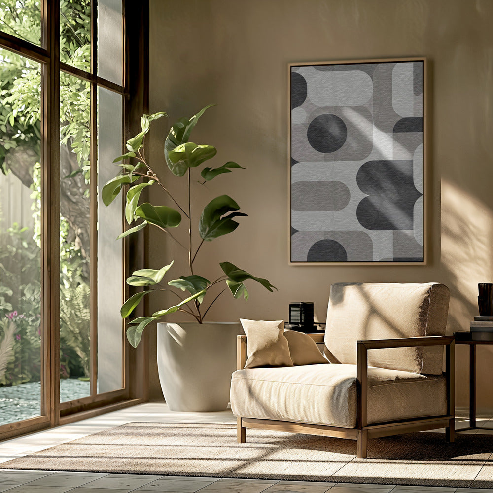 Modern geometrisch patroon | Poster