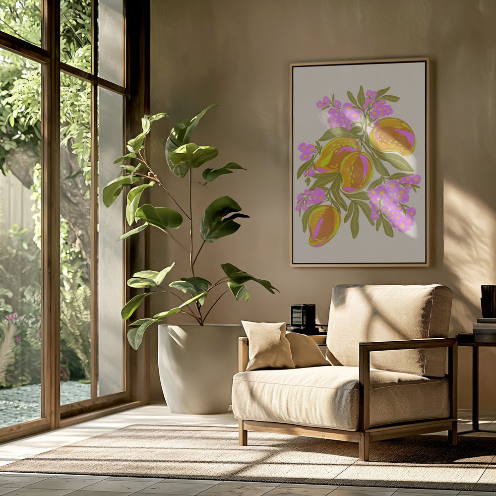 Levendige Mango's | Poster
