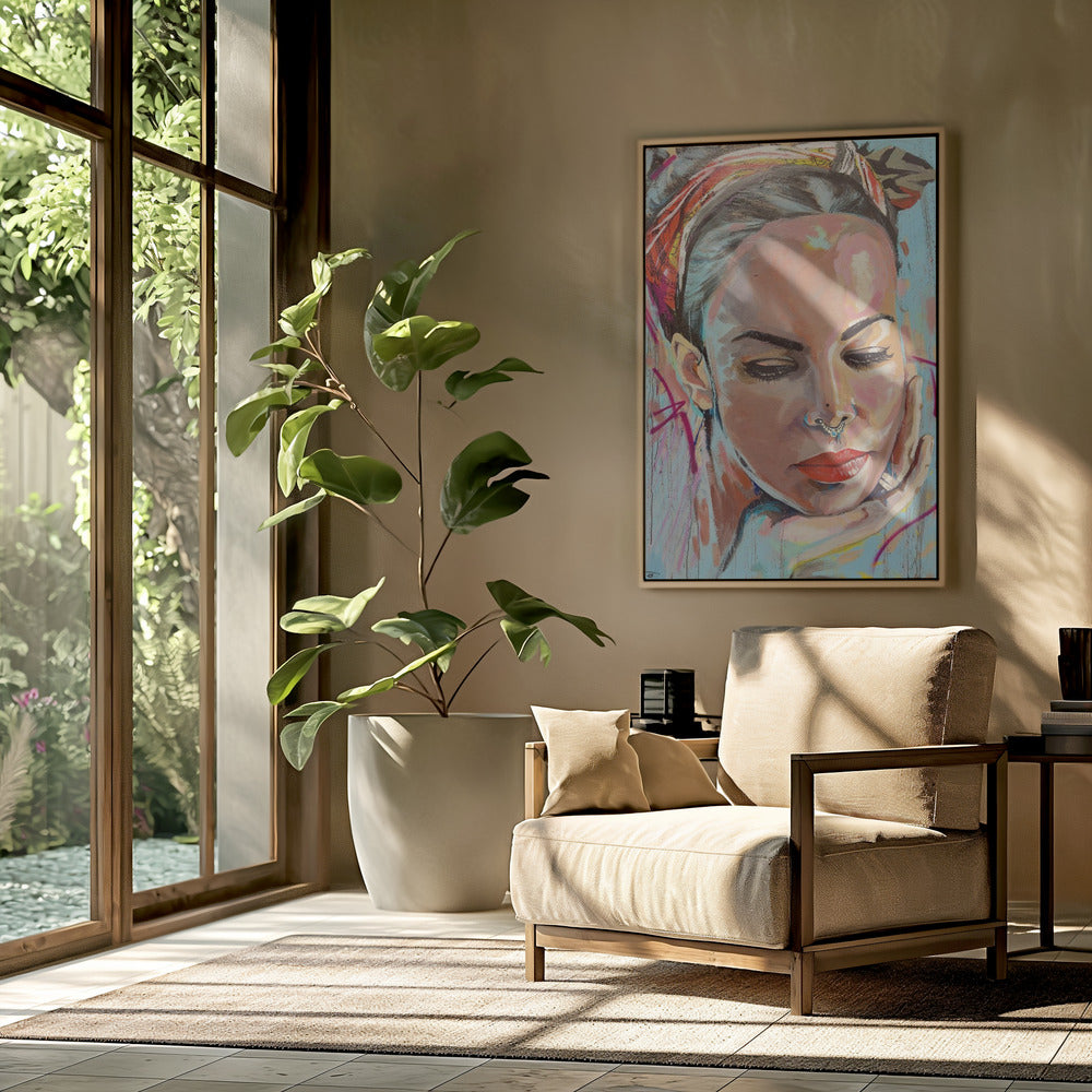 Stijlvolle vrouw | Poster