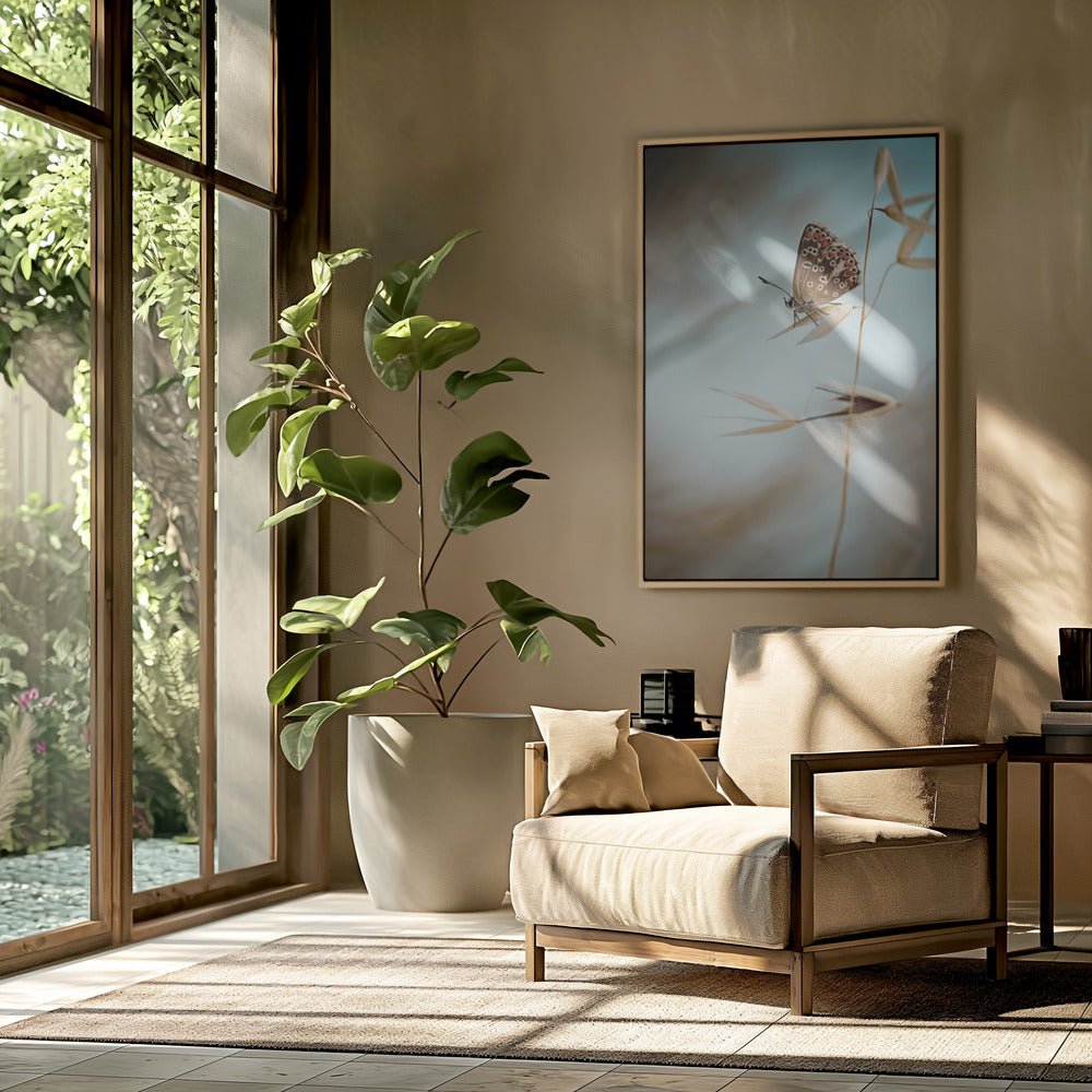 Droom in blauw | Poster