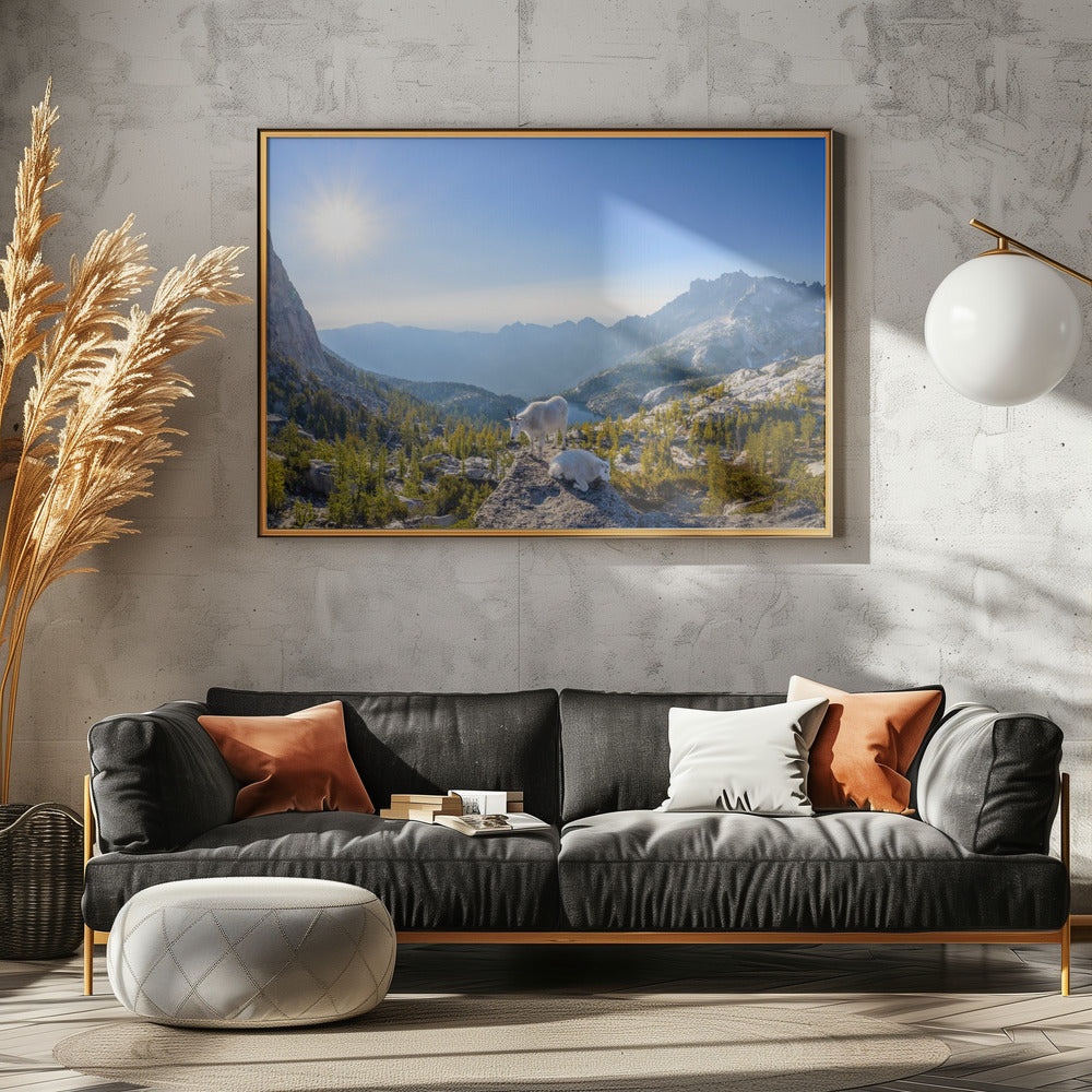 Betovering: Panorama van de Prusikpas | Poster