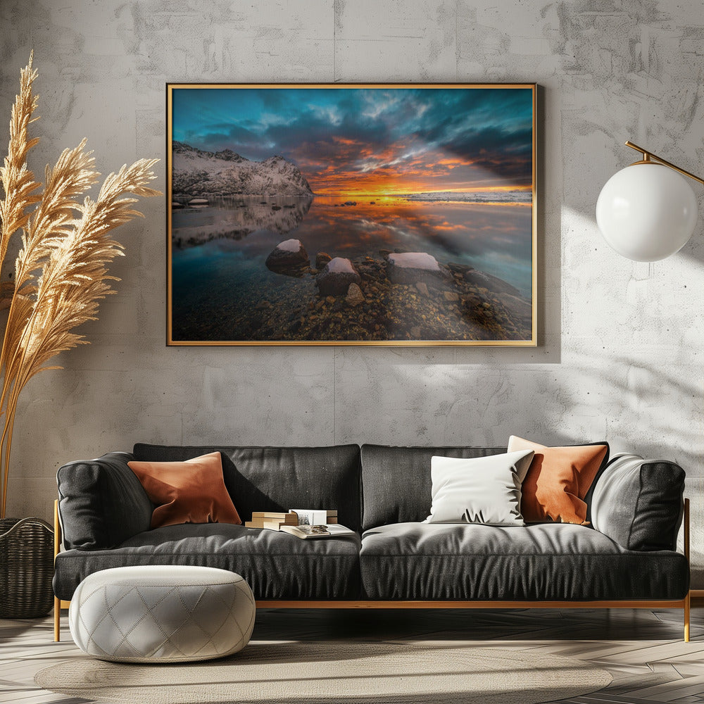 lucht in brand | Poster