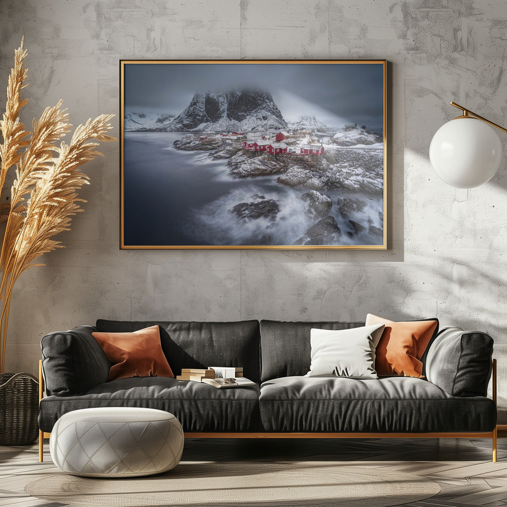 winter Lofoten-eilanden | Poster