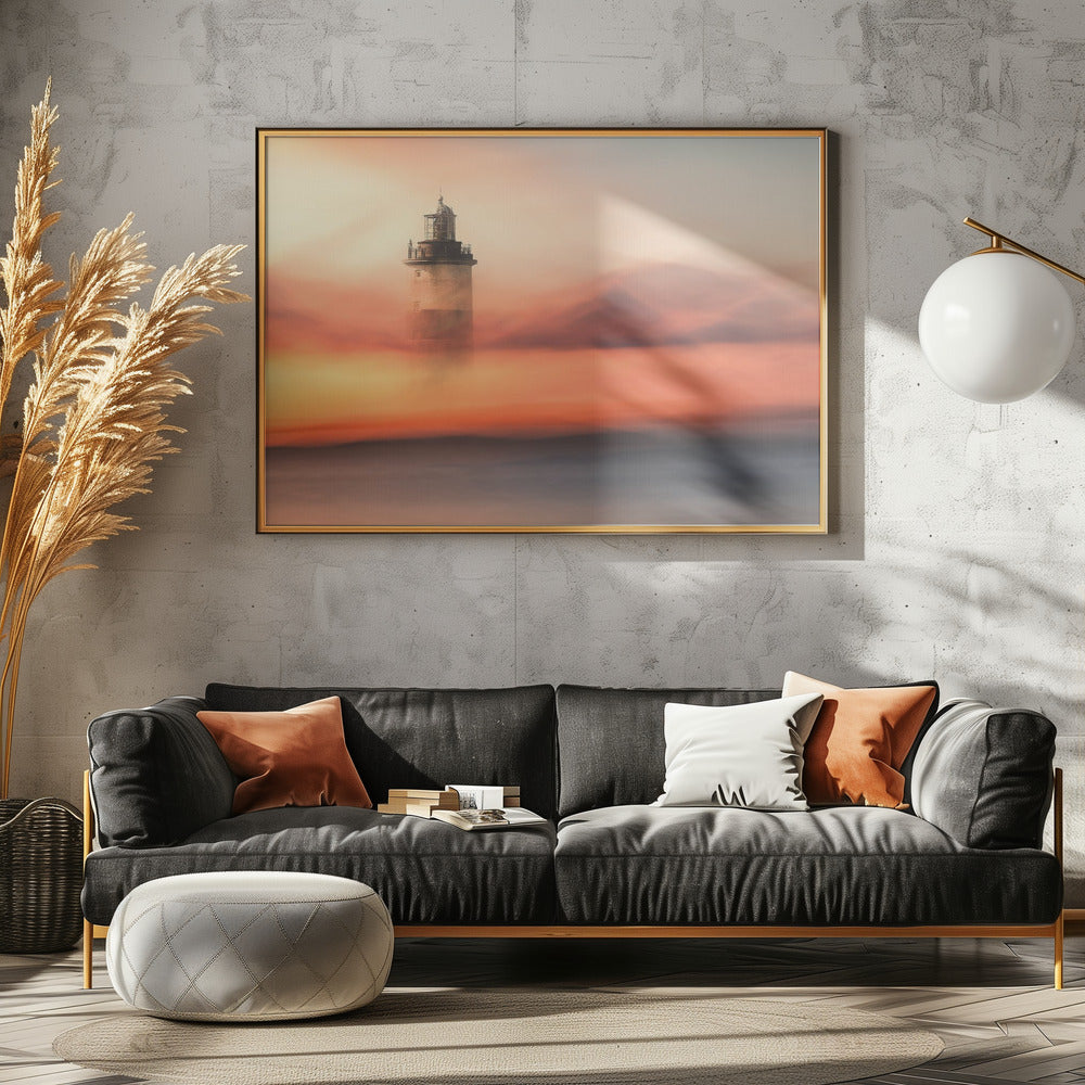 Verloren op zee | Canvas