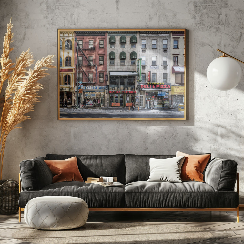 Een koude dag in New York | Poster