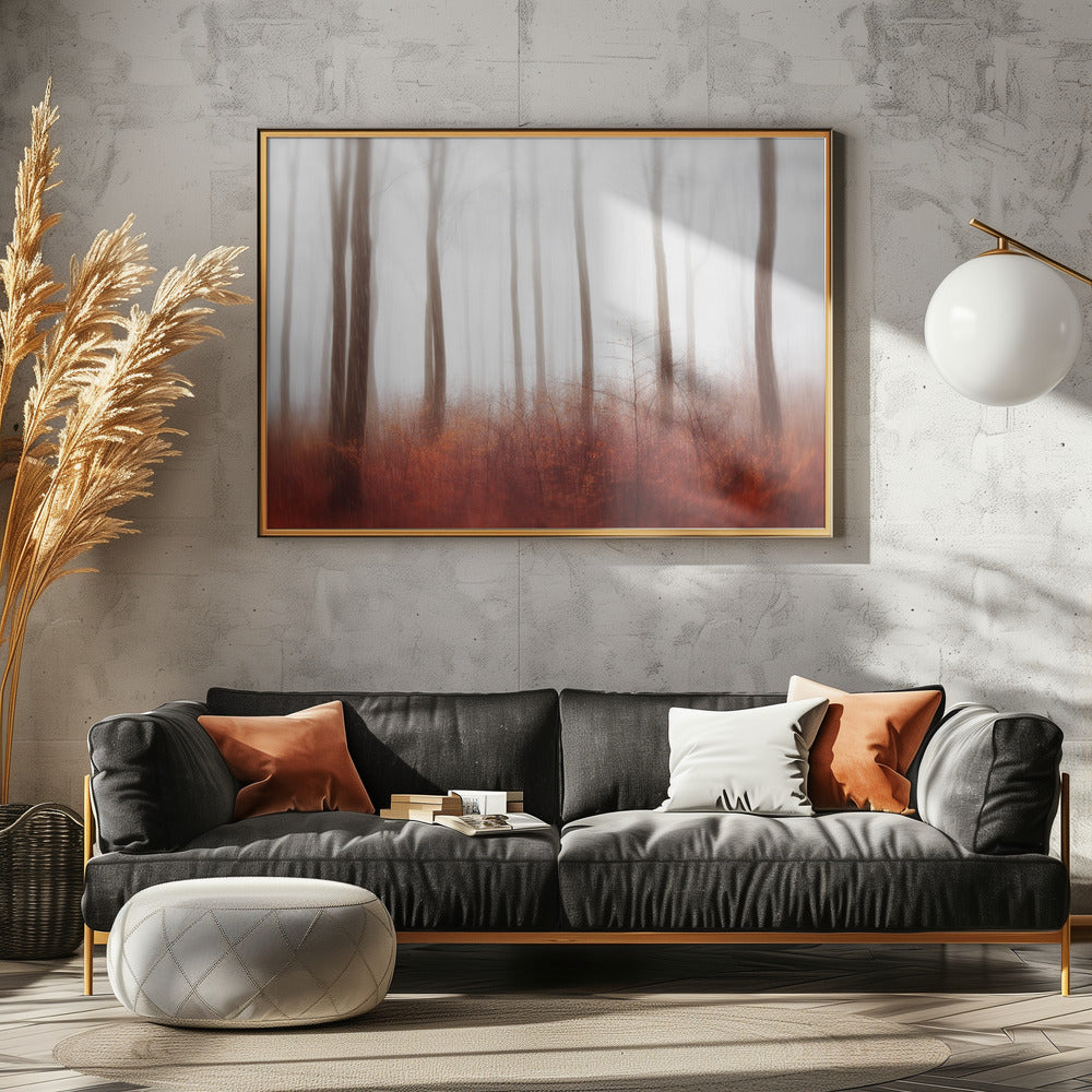 Eindeloze bossen | Canvas