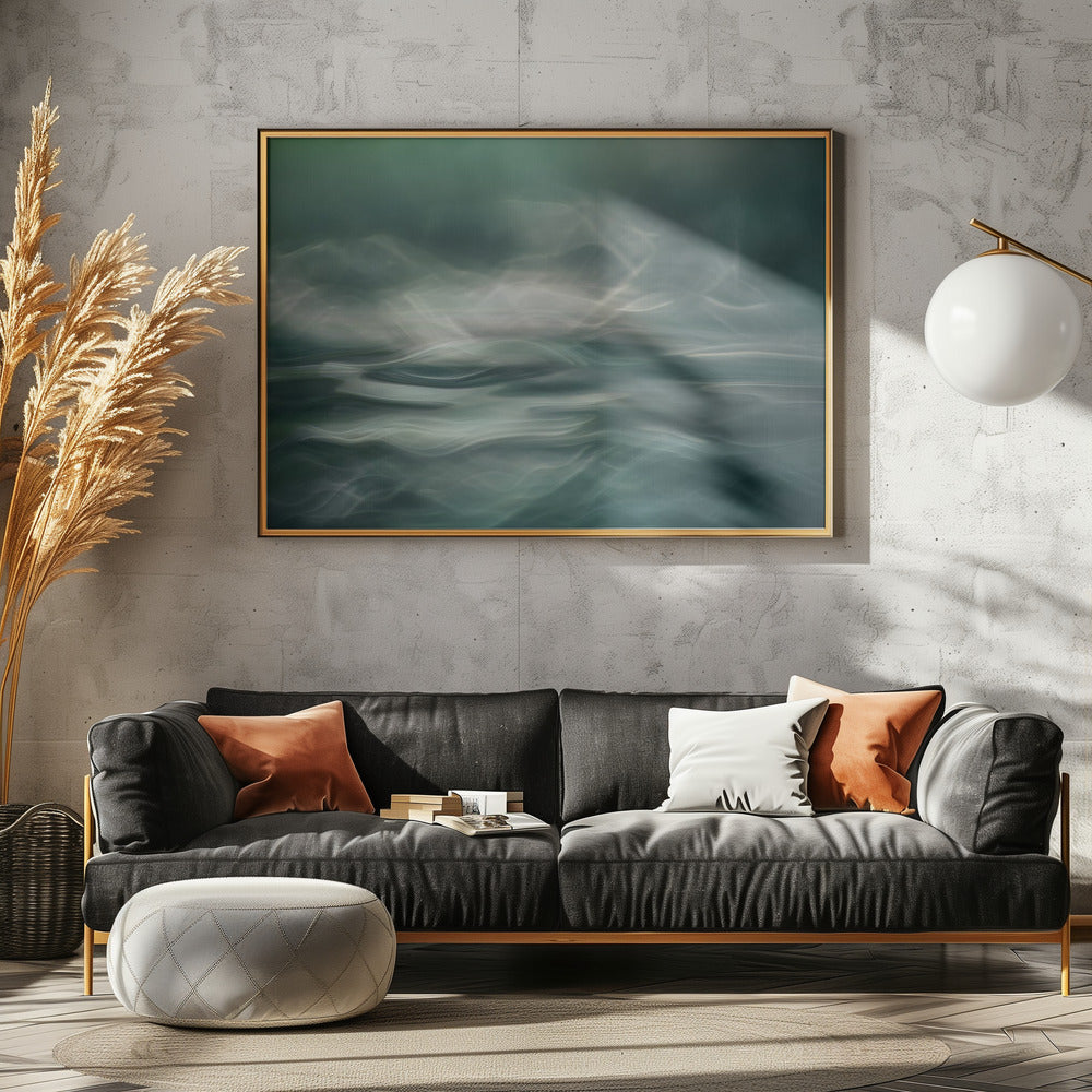 Northern winter lights | Canvas
