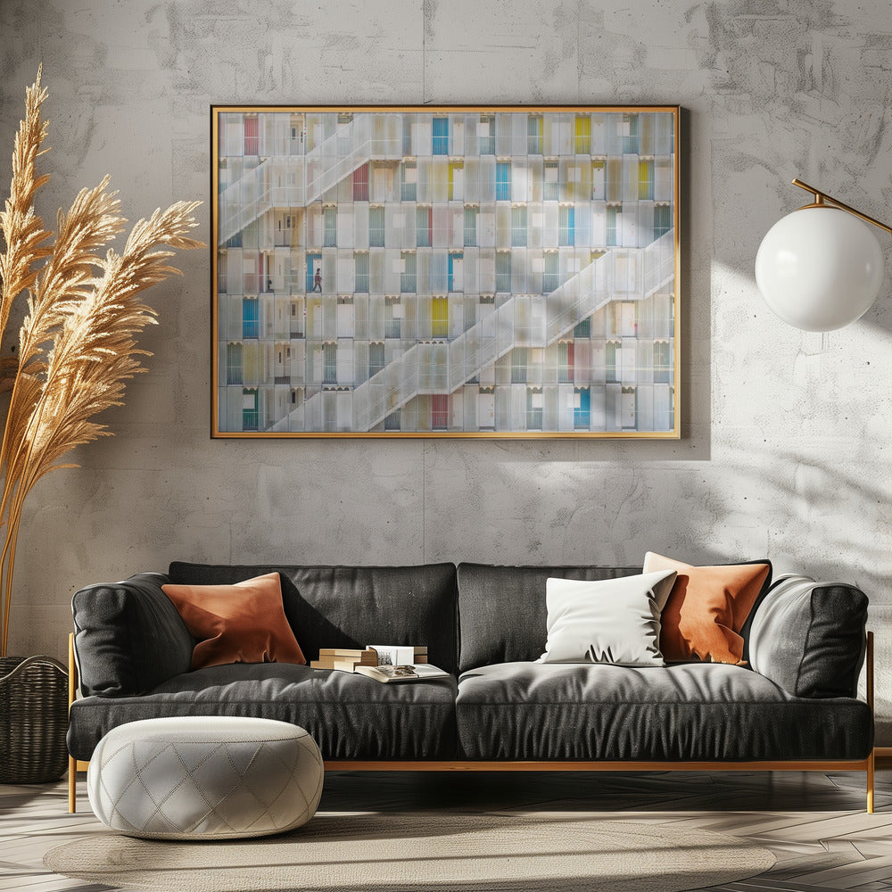 Colorful apartment | Canvas