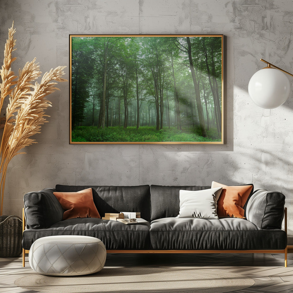Boszicht | Canvas