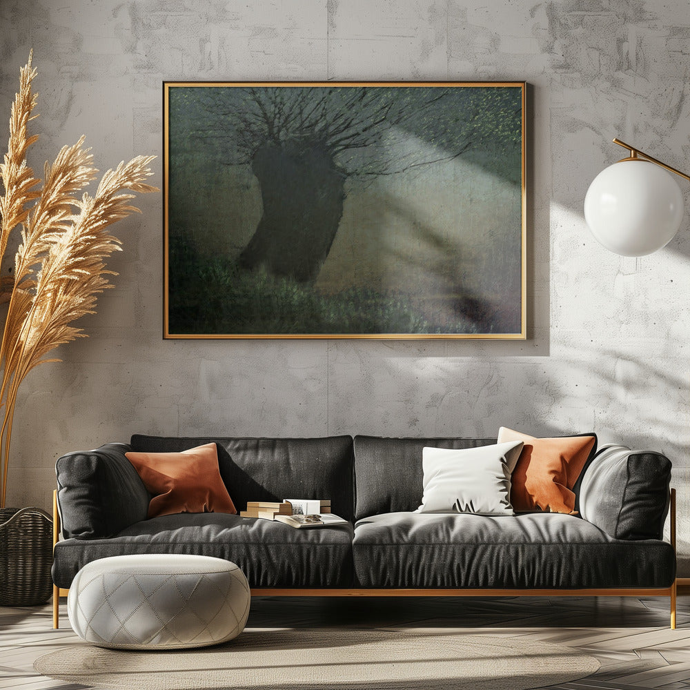 Wilg aan het water | Canvas