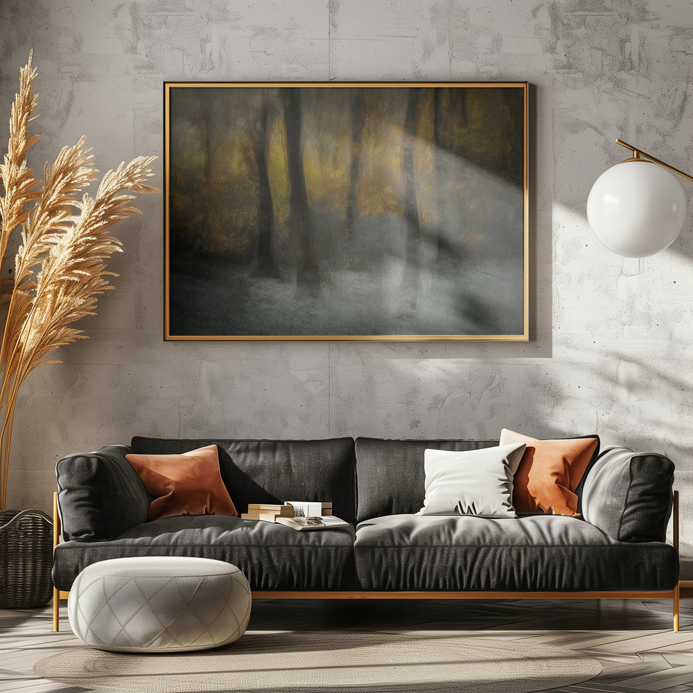 Dansende bomen | Canvas