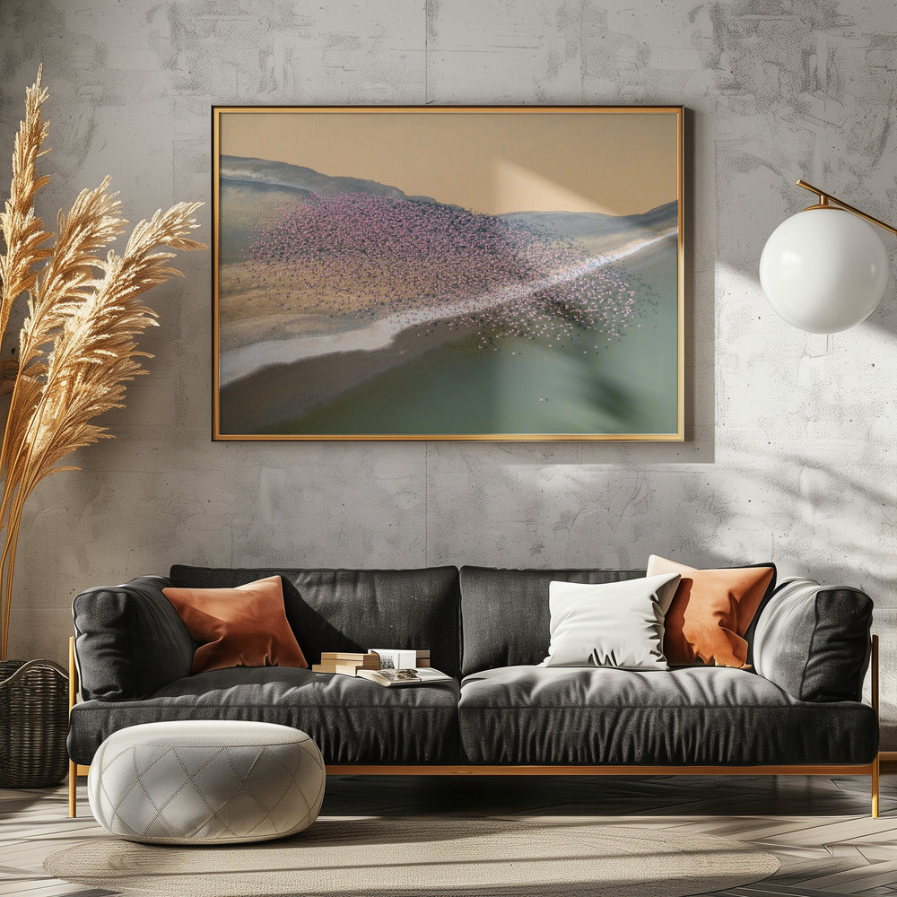 Gejaagd door de wind | Canvas