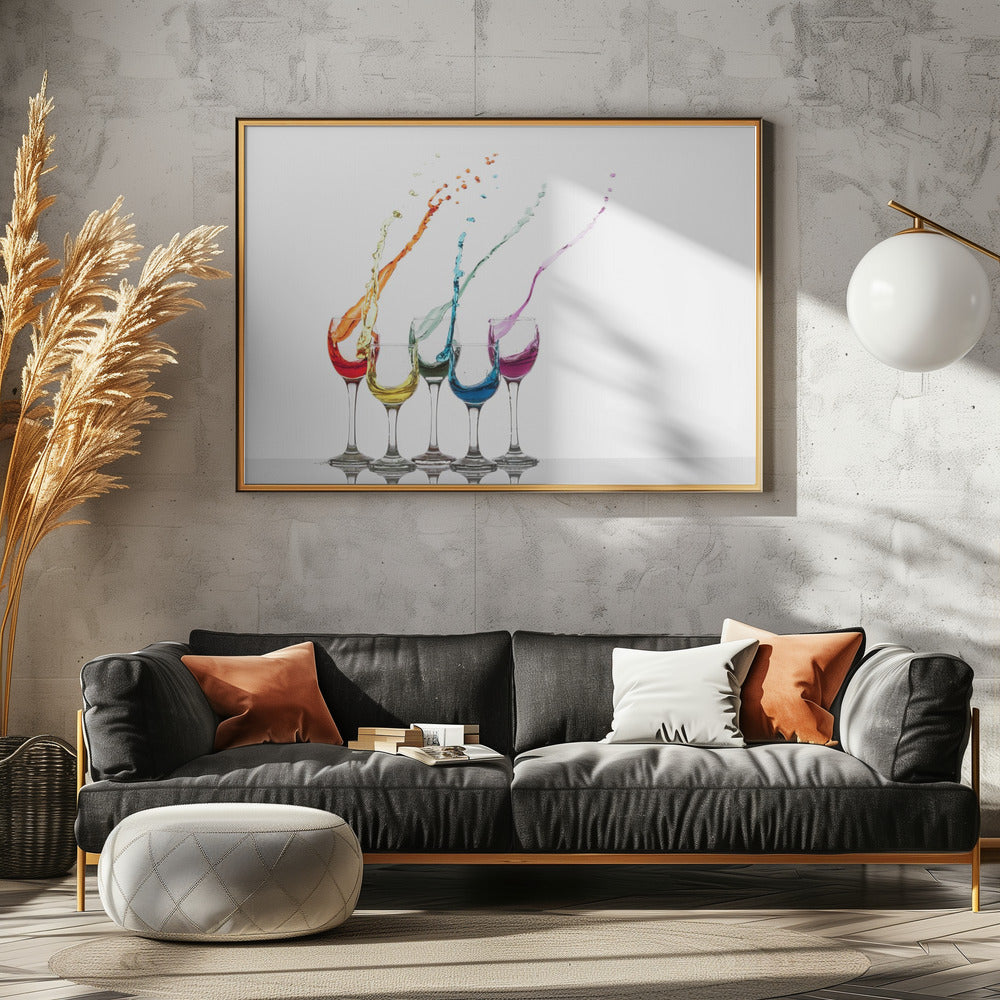 Glazenfeest | Canvas