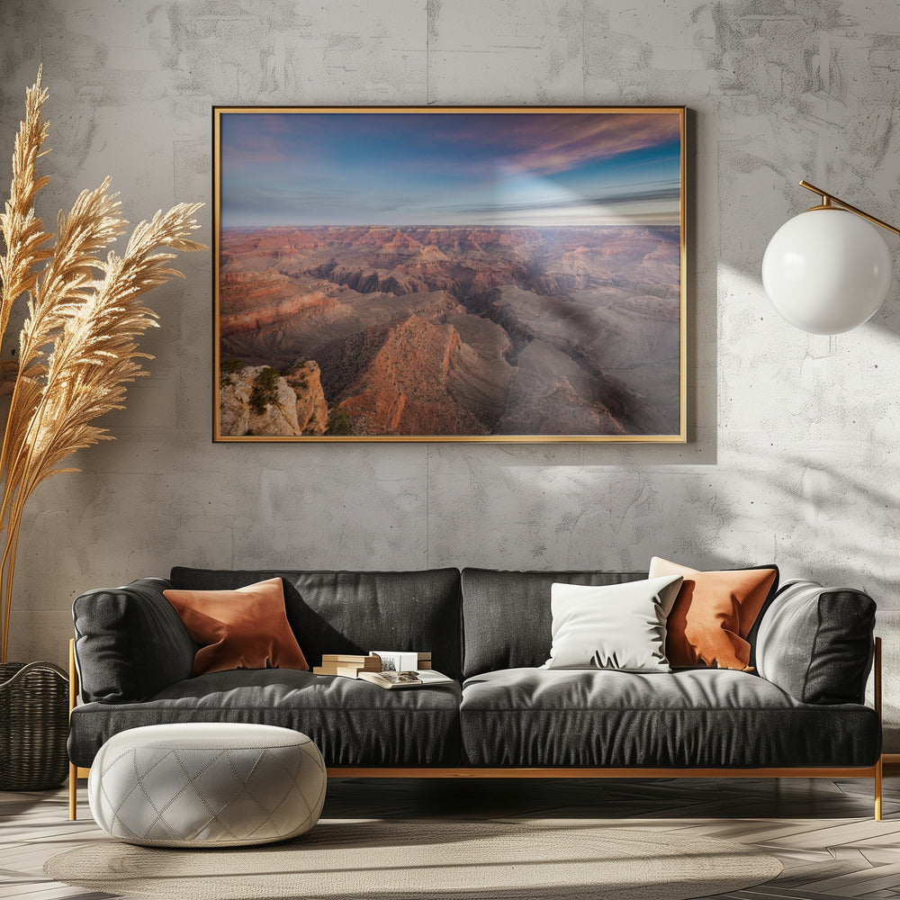 Zonsopgang op de zuidrand | Poster