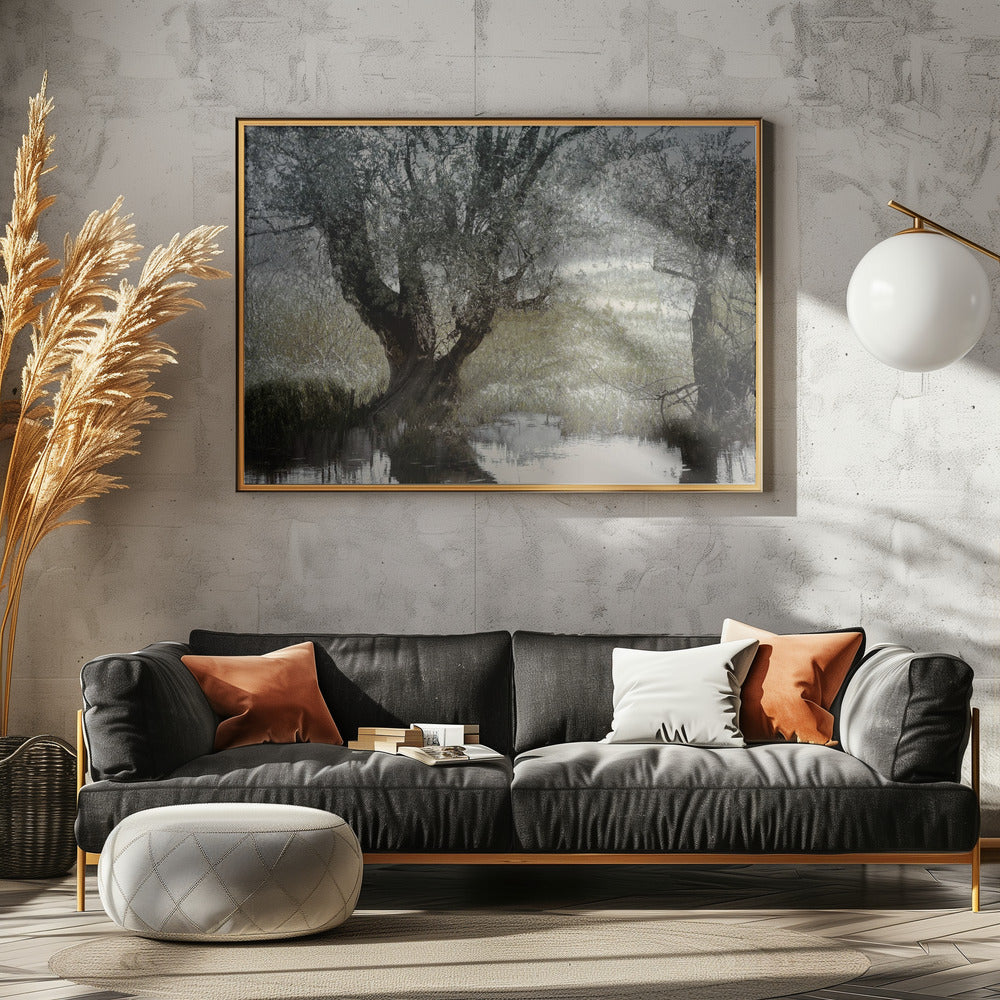 Aan de waterkant | Canvas