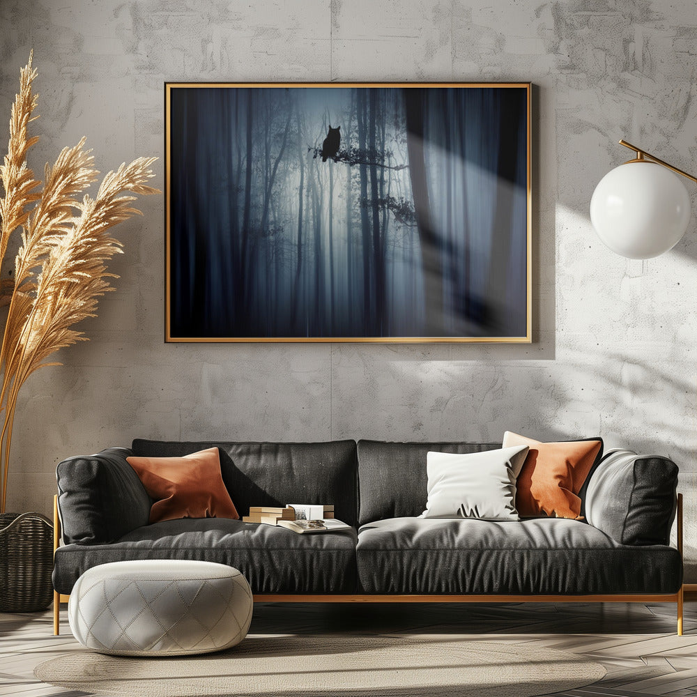 In het bos | Canvas