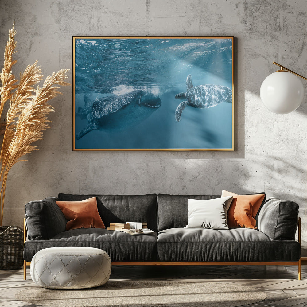 Eenmaal bij de oceaan | Canvas