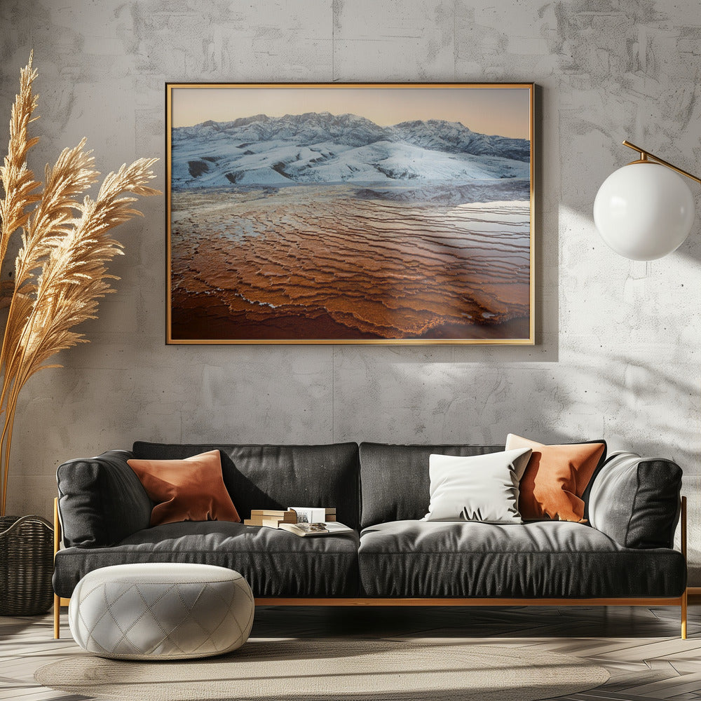 Badab-e Surt-textuur | Poster