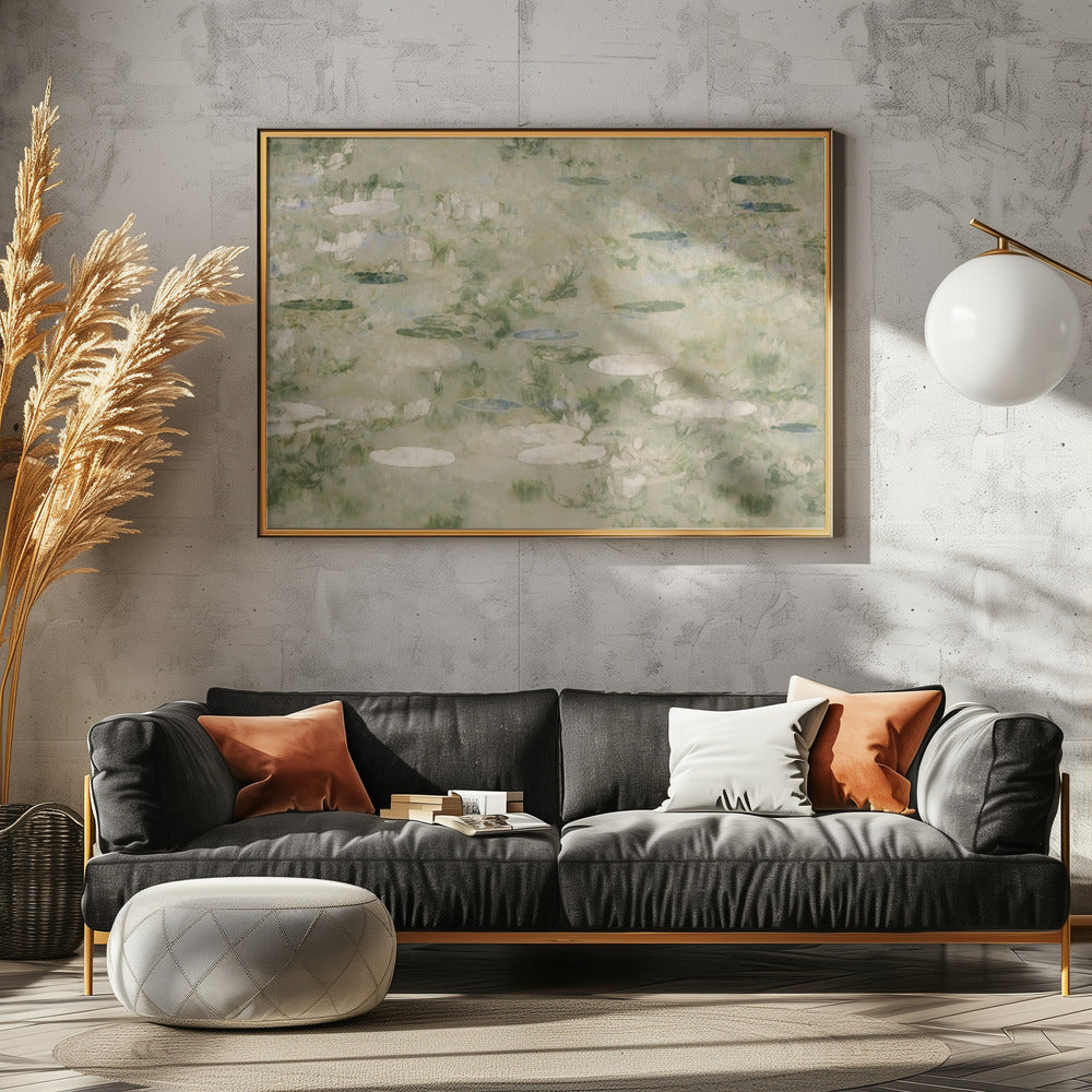 De parkvijver | Canvas
