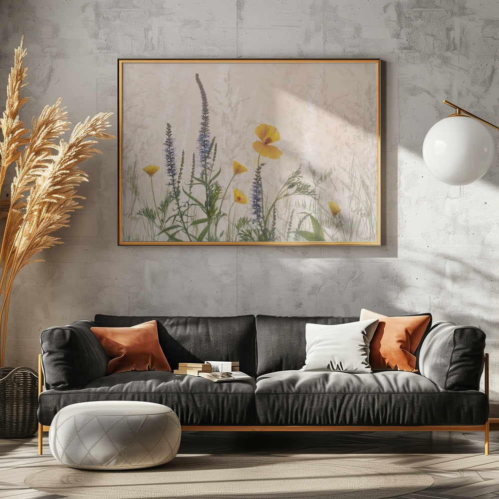 Dromen van bloemen | Canvas