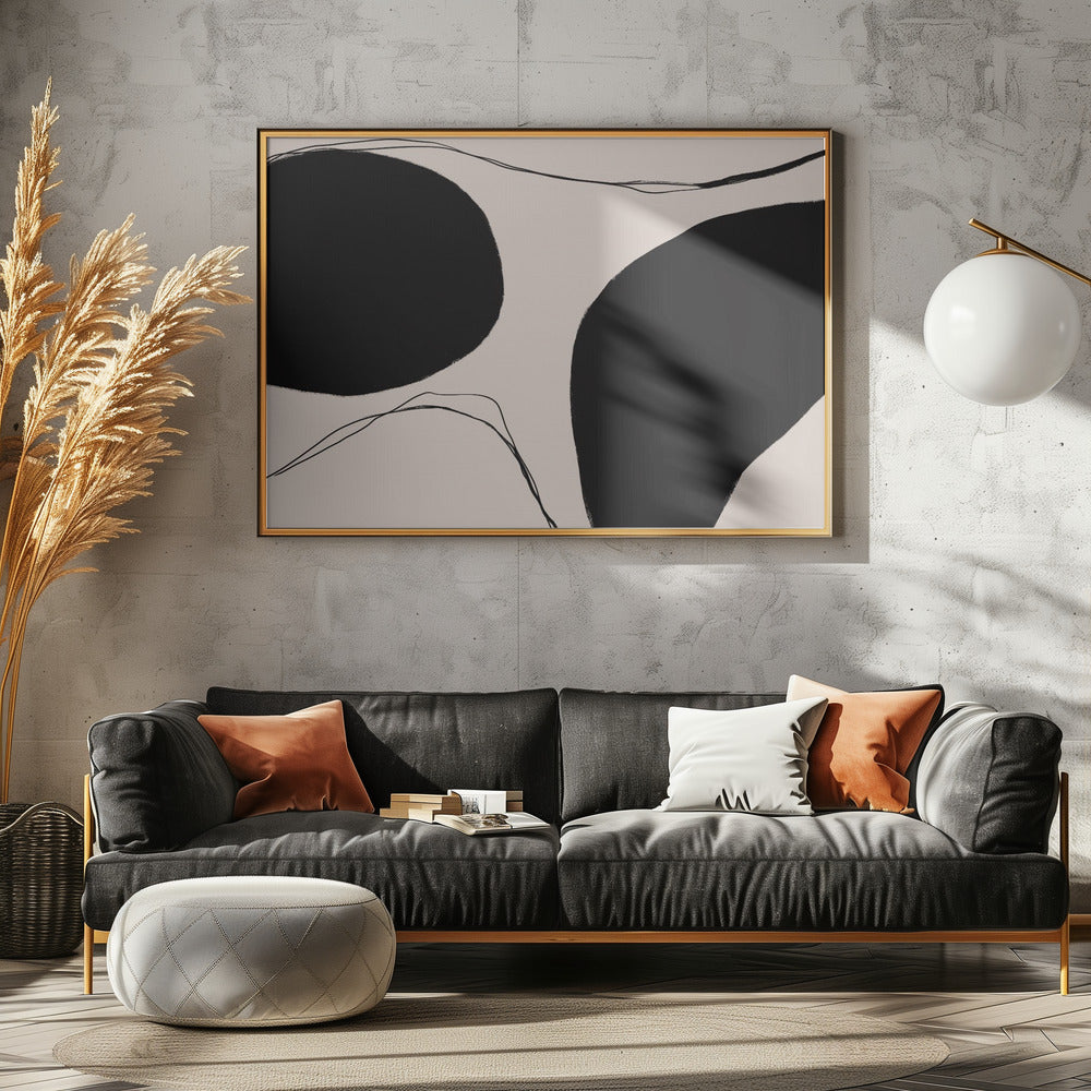 Houd je evenwicht | Canvas