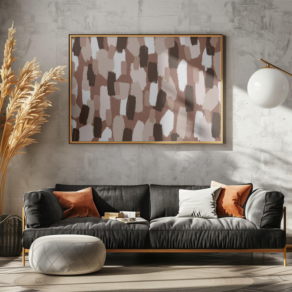 Aardse penseelstreken | Canvas