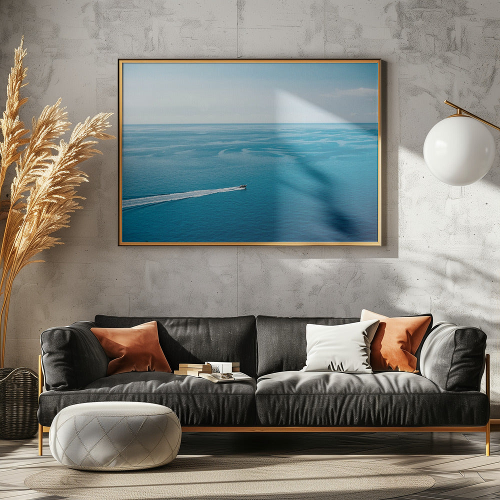 De Grote Blauwe | Canvas