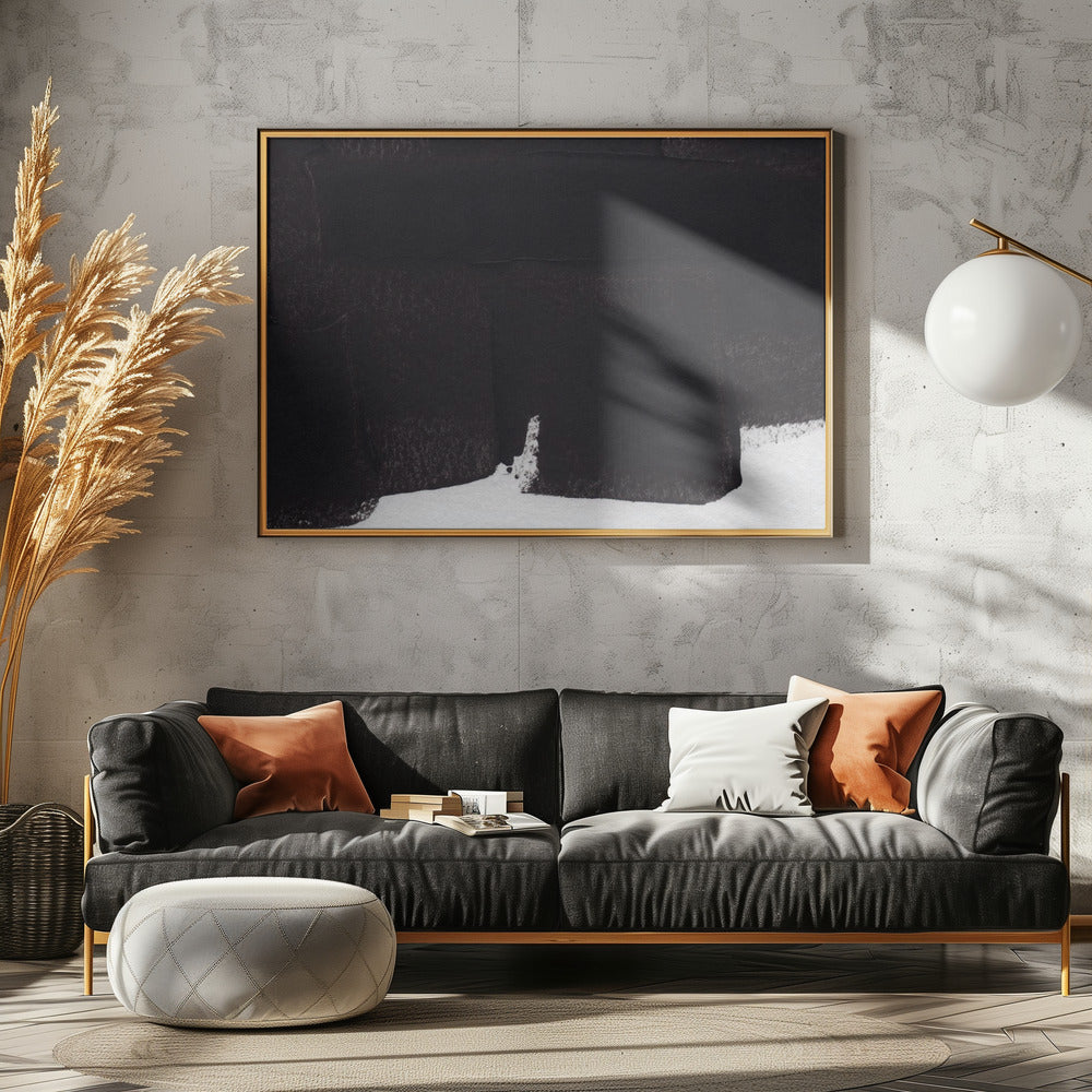 Diepe houtskooldroom | Canvas