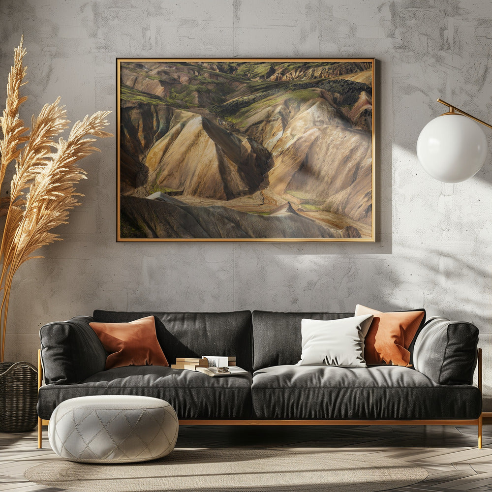 Kleurrijke aarde | Canvas