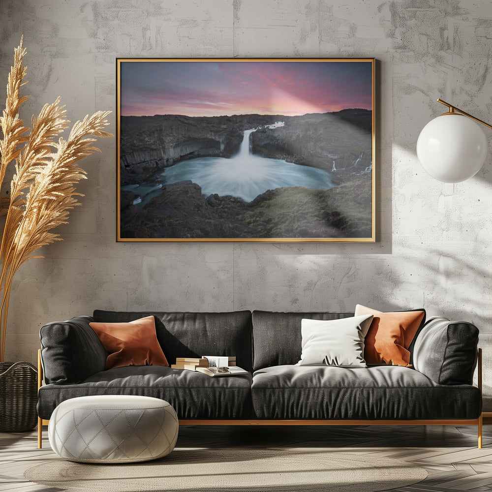 Aldeyarfoss | Poster