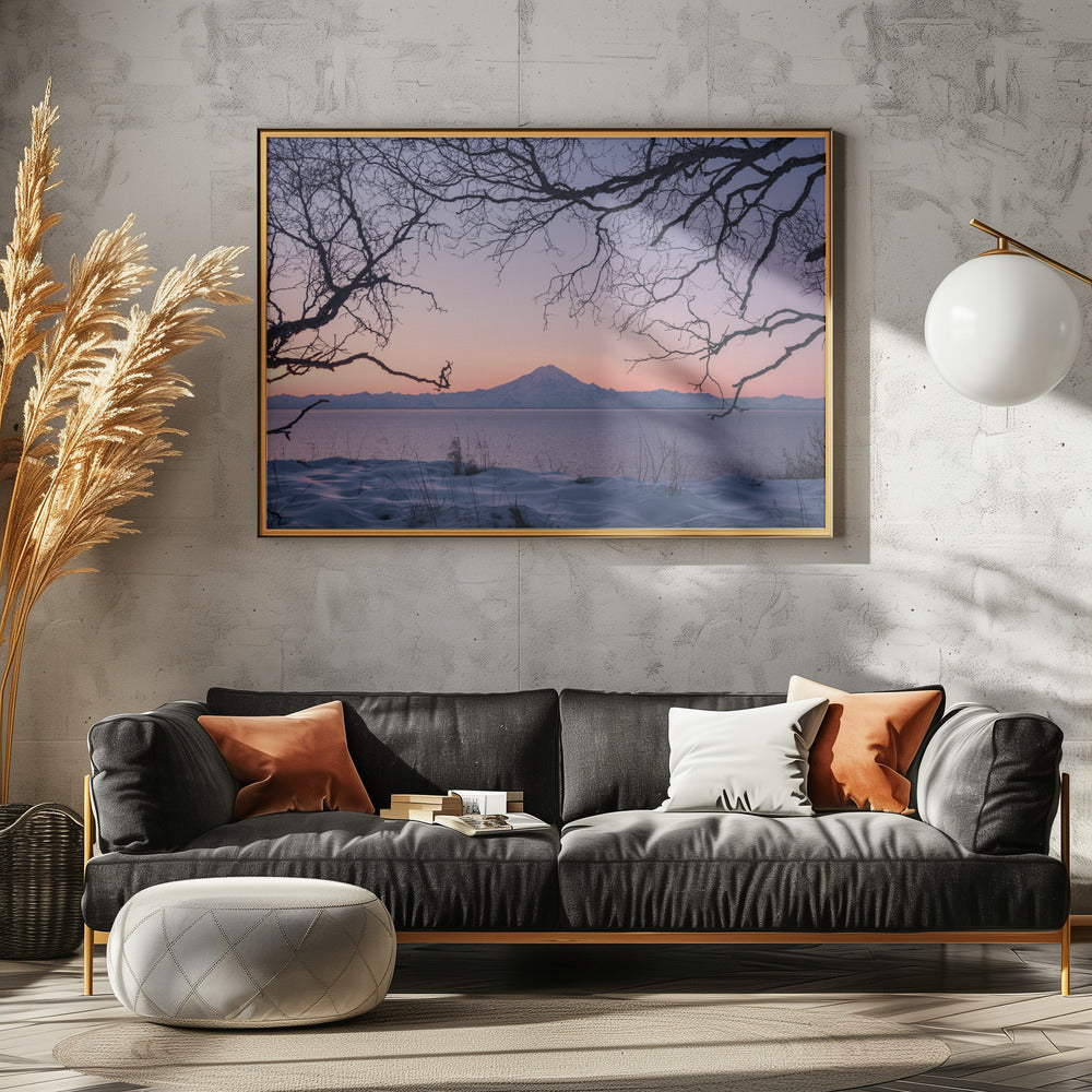 Vulkaan van Alaska | Canvas