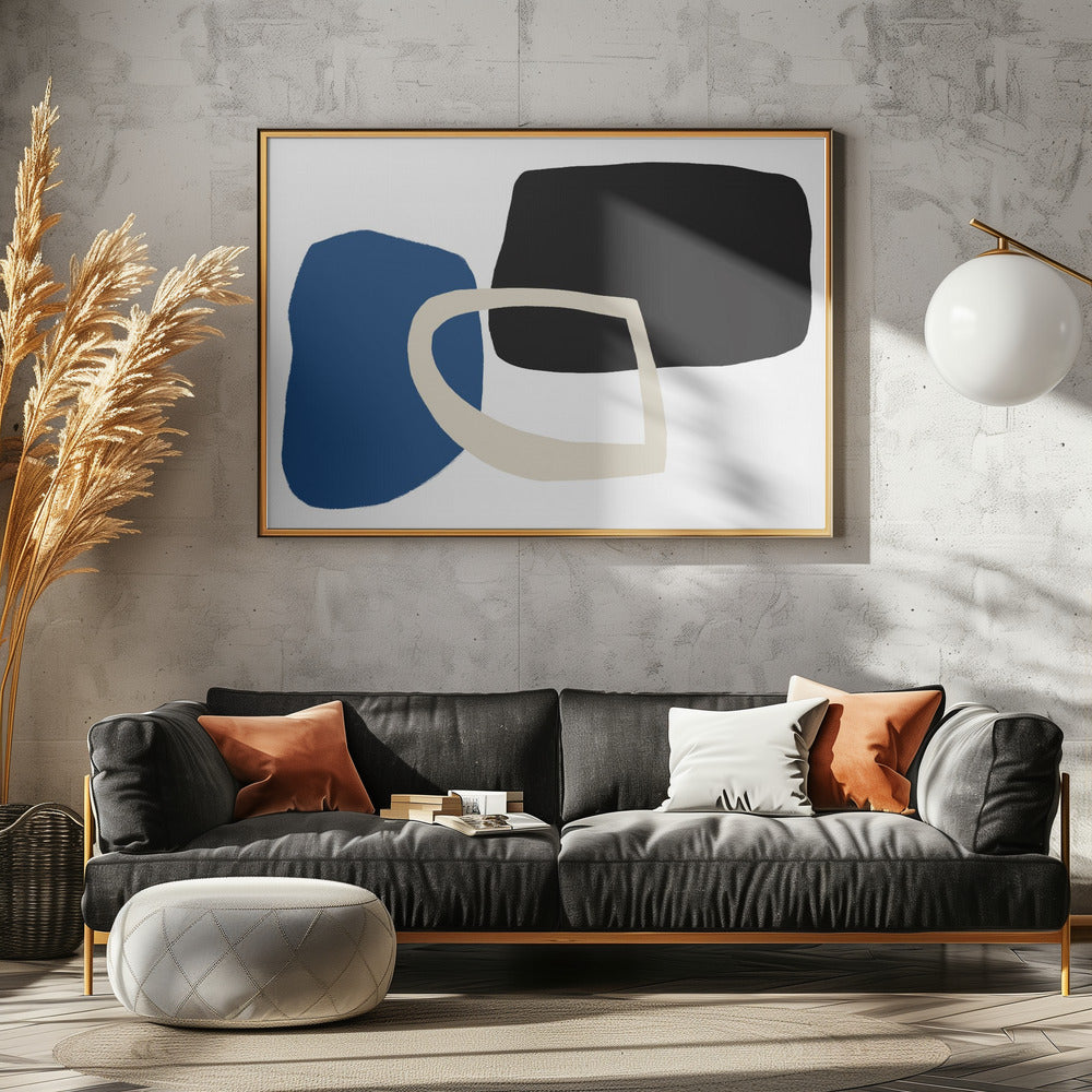 Vormen in harmonie | Canvas