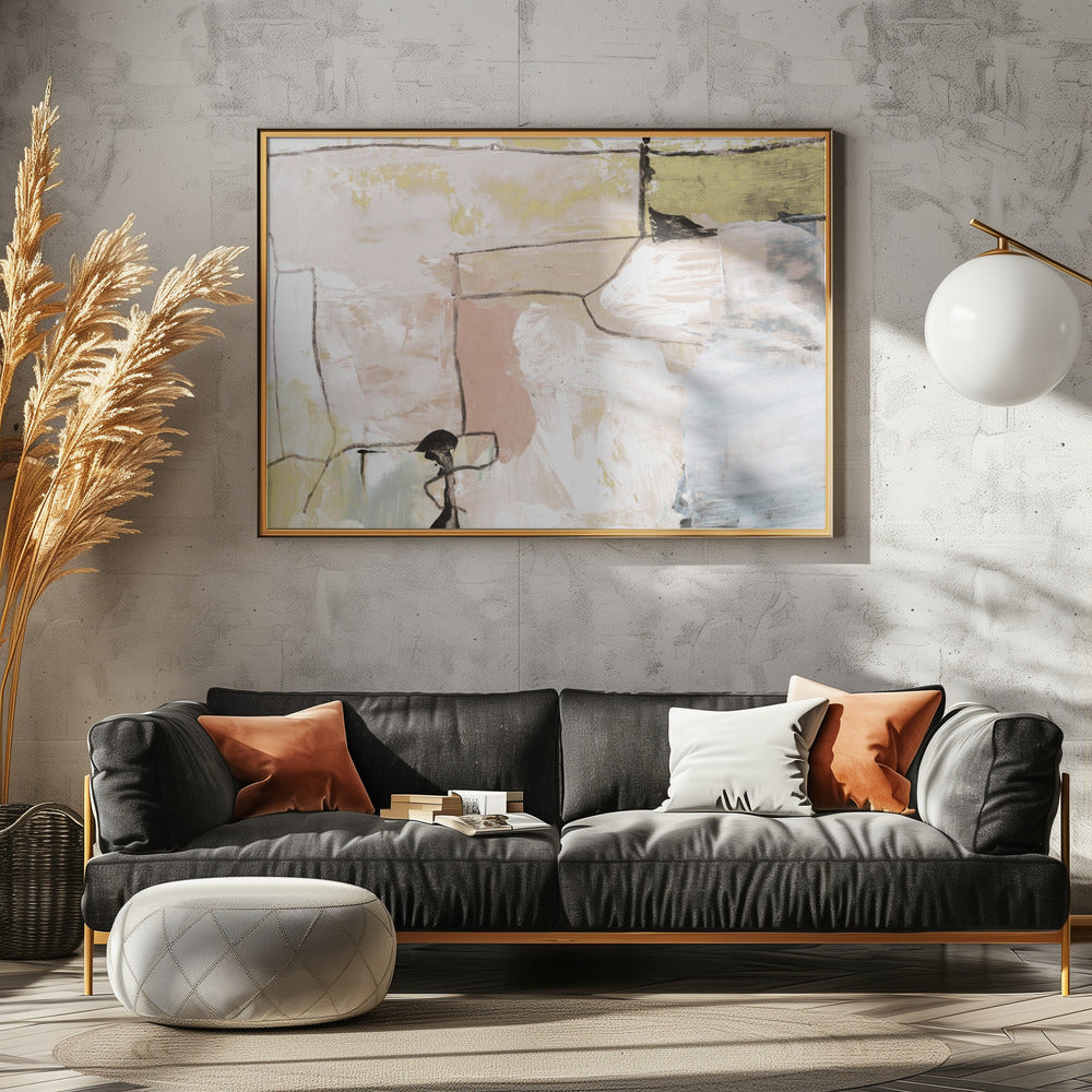 Abstracte pastels | Canvas