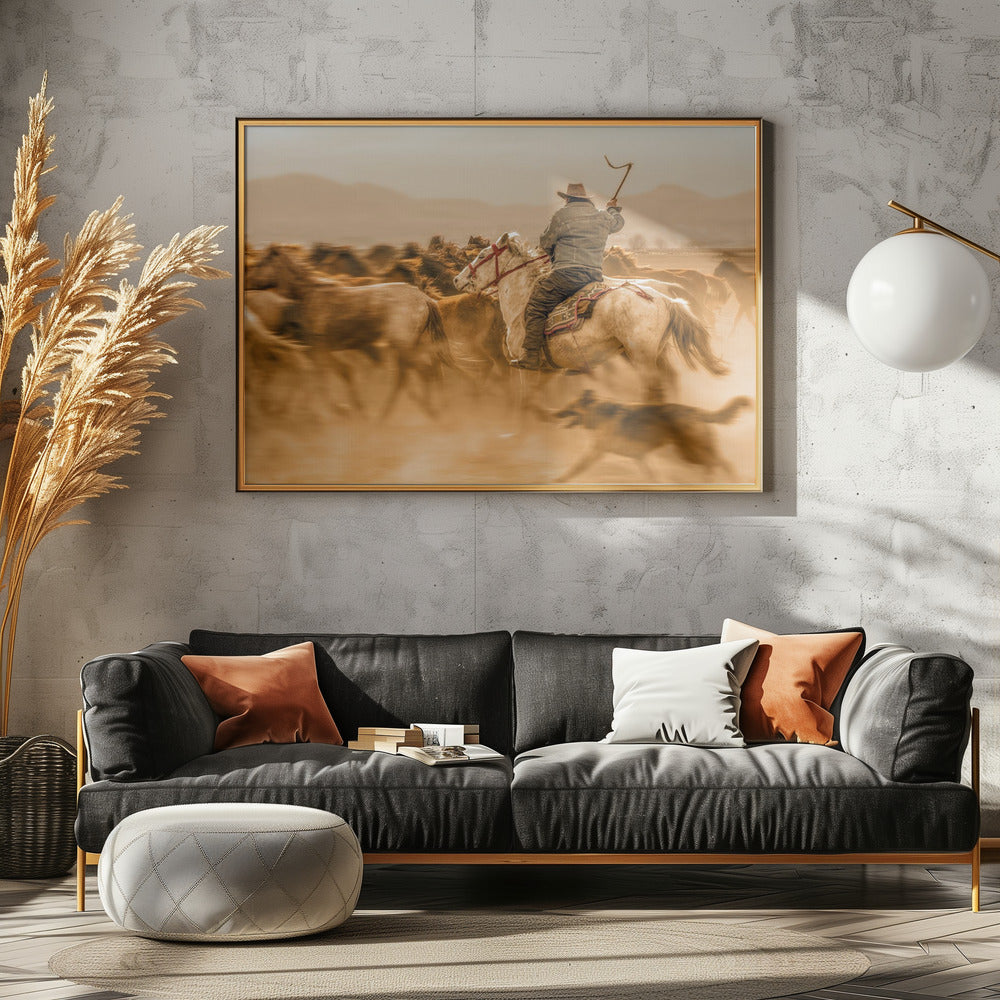 Wilde paarden (ook bekend als Yılkı Atları) | Poster