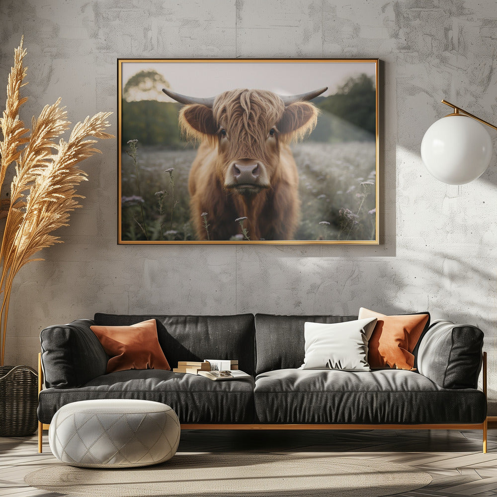 Hooglandse sereniteit | Canvas