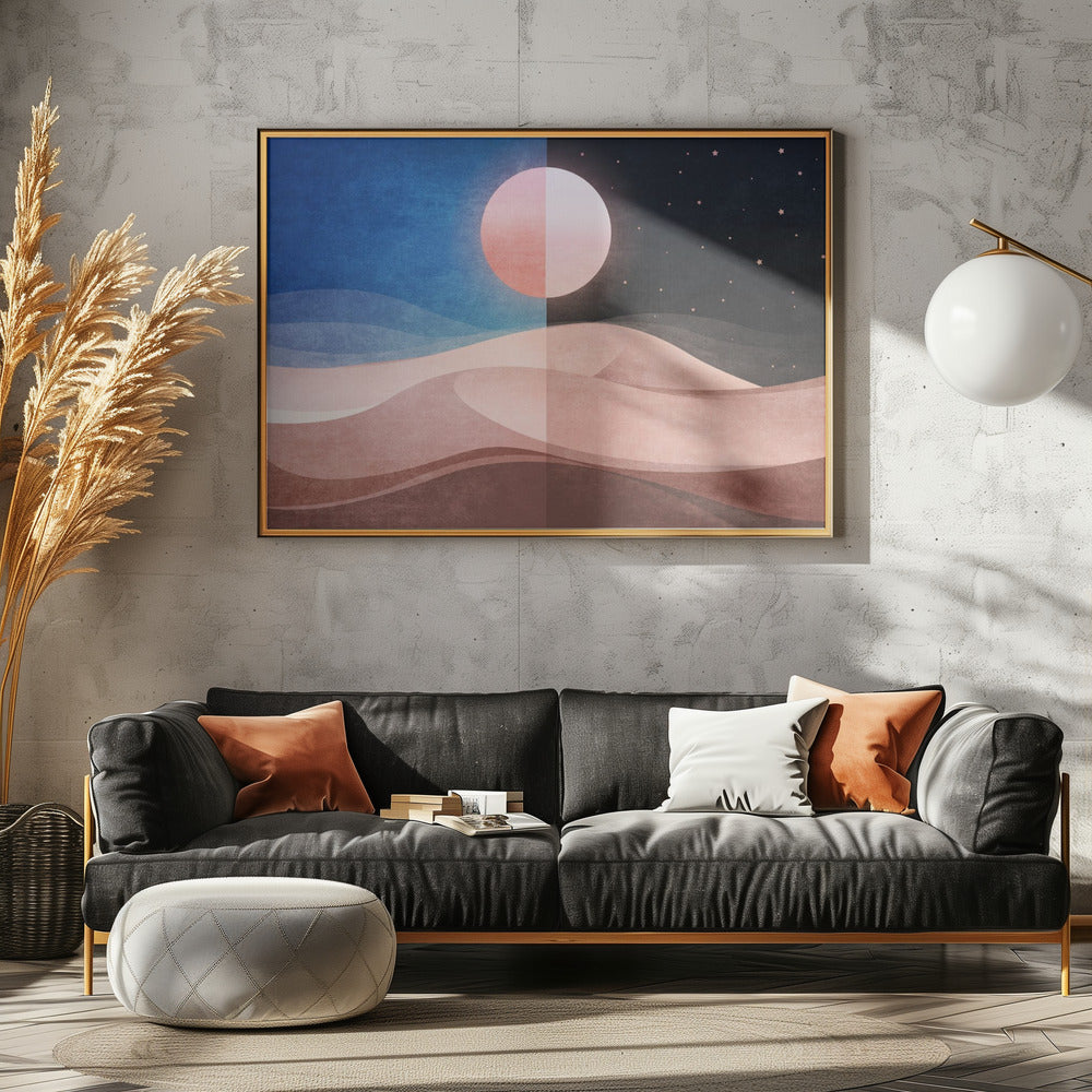 Duality of Dunes | Canvas