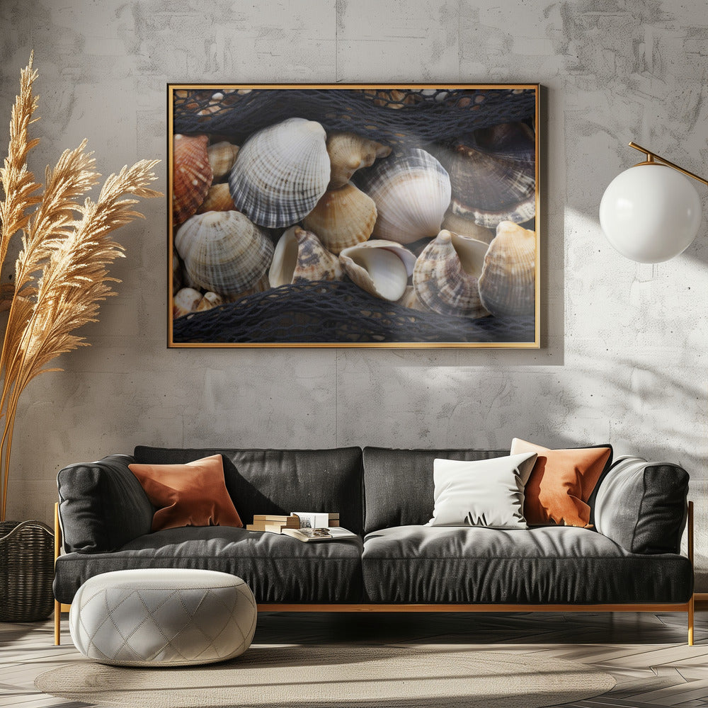 Schelpenwandtapijt | Canvas