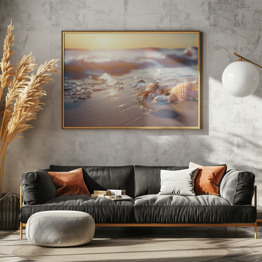 Sereniteit aan zee | Canvas