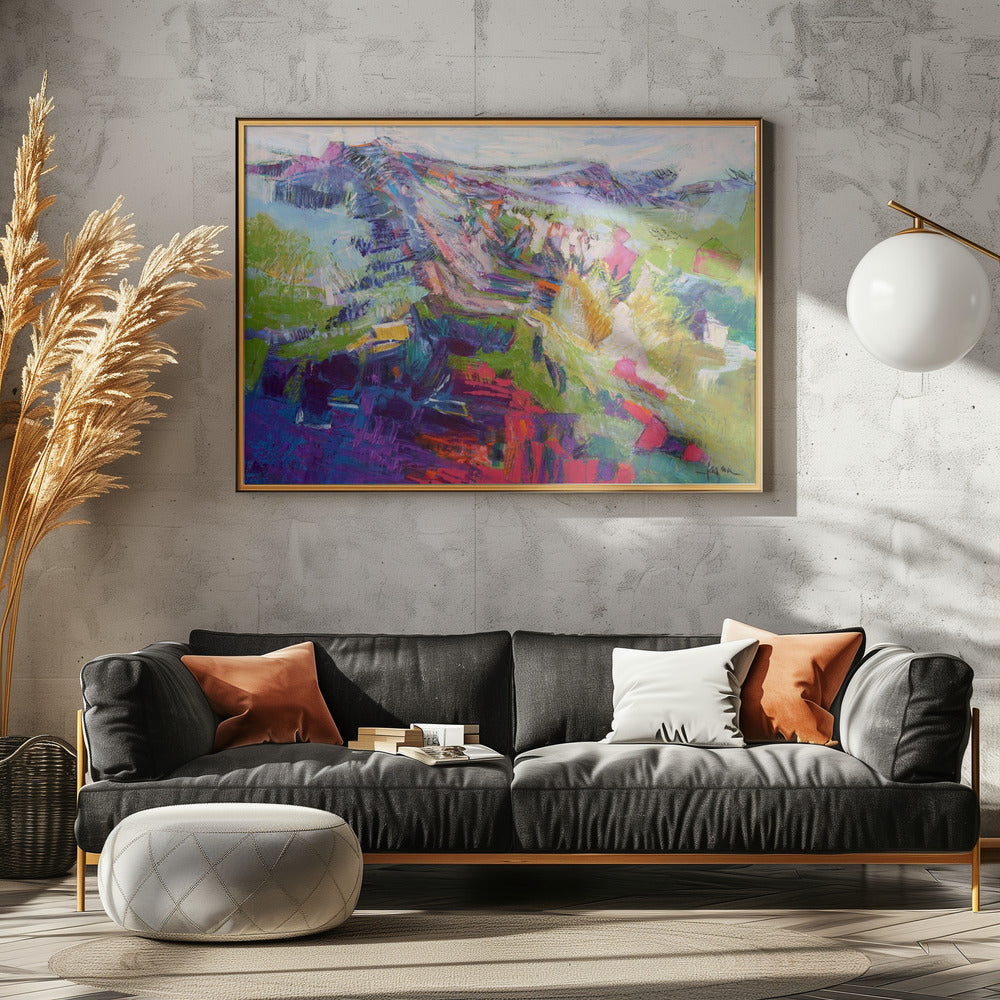 Kleurrijke Horizon | Poster