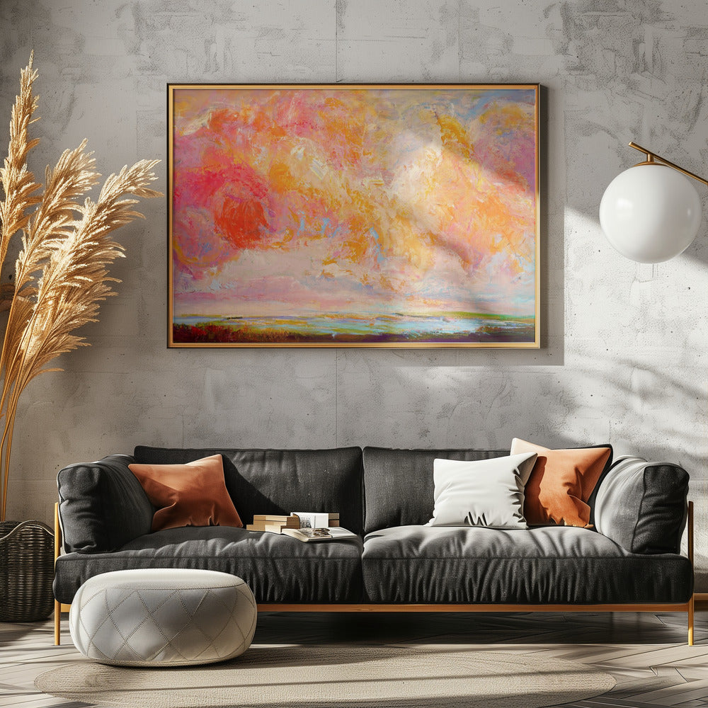 Vurige lucht | Poster