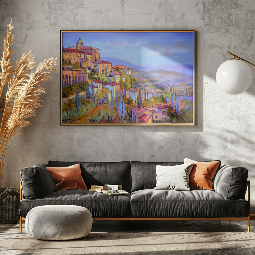 Hilltop Serenity | Canvas