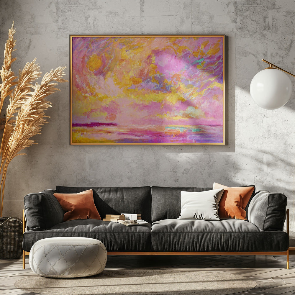 Stralende zonsondergangdroom | Poster