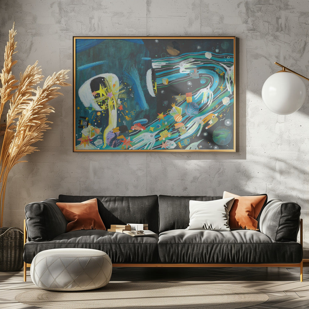 Nachtfluistering | Canvas