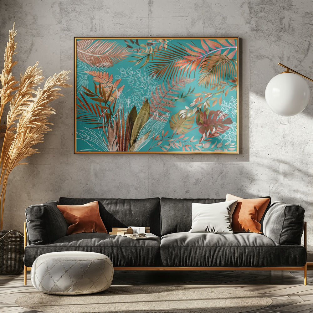 Tropisch gebladerte 08 | Poster