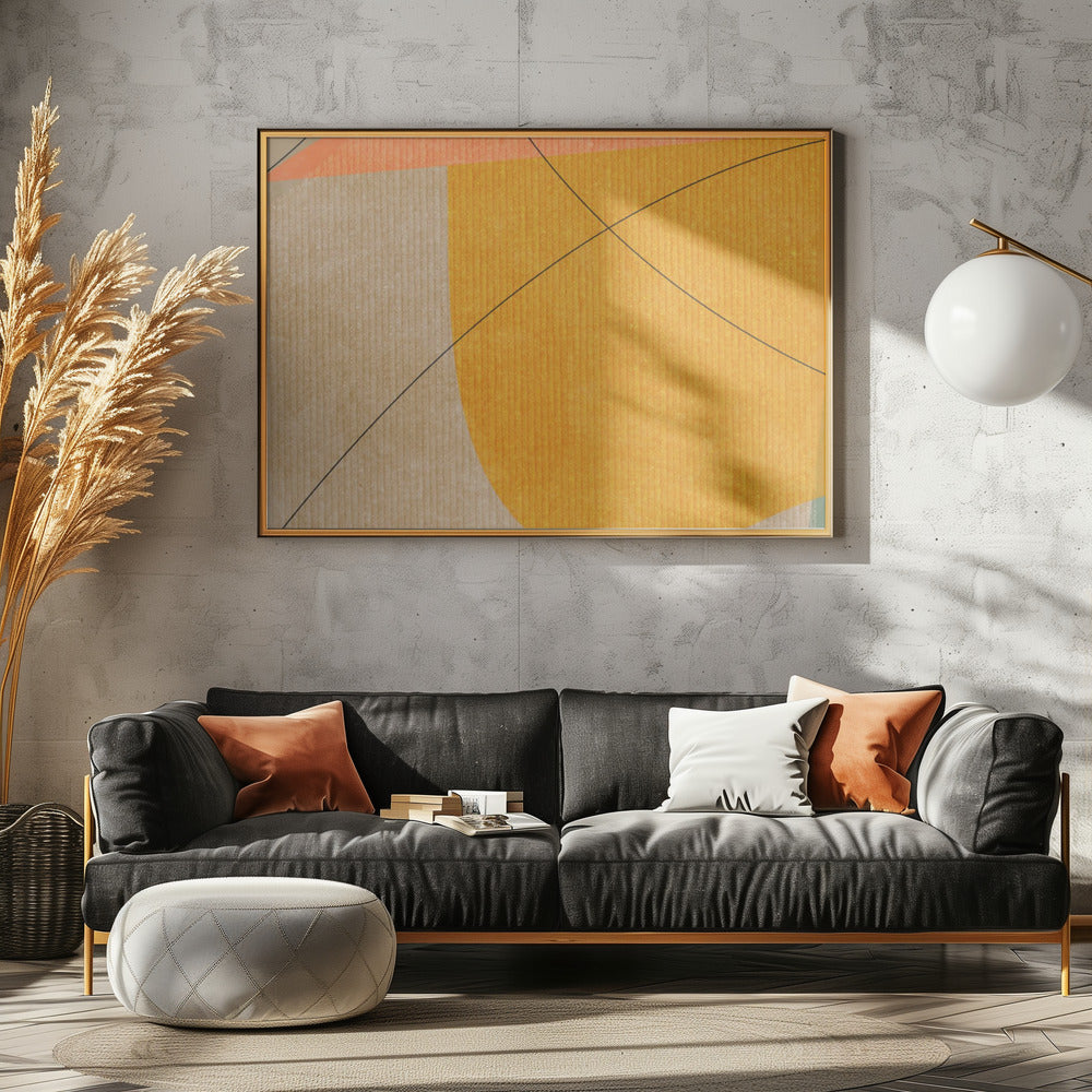 Natuurvriendelijk Terracotta 5 Aquarell Kopie | Canvas