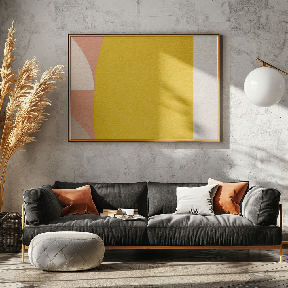 Pastelgeometrie | Canvas