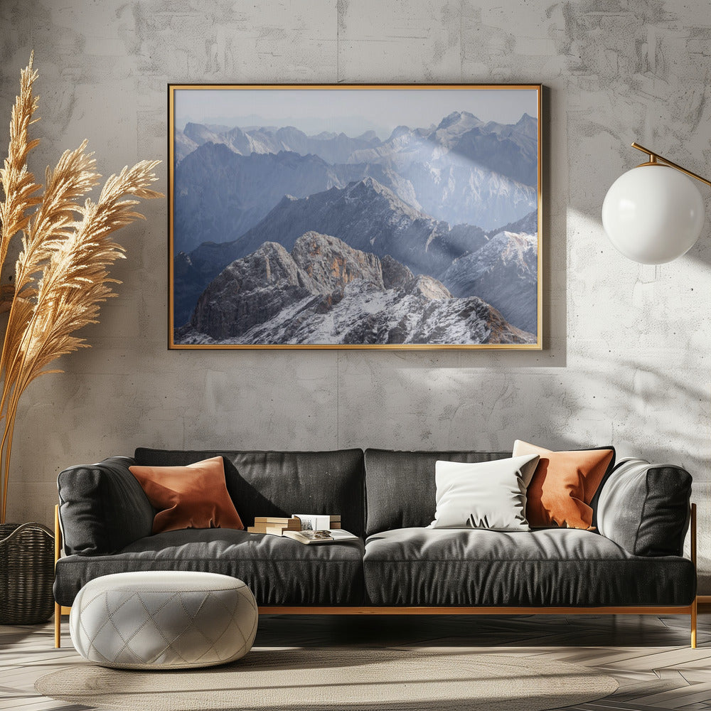 Bergzicht 4 | Poster